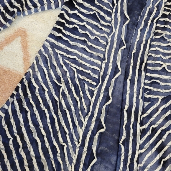 Chicos Travelers Jacket Open Cardigan Blouse Size 0 / Small - Picture 3 of 4